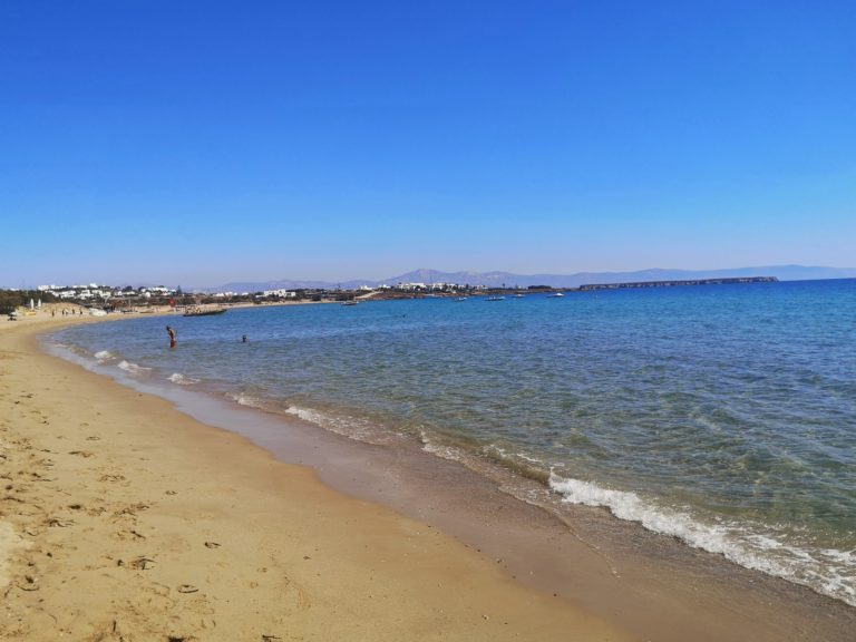 Golden beach Paros