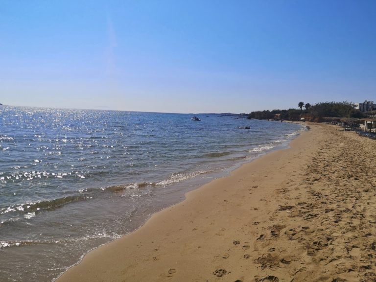 Plage Golden beach Paros