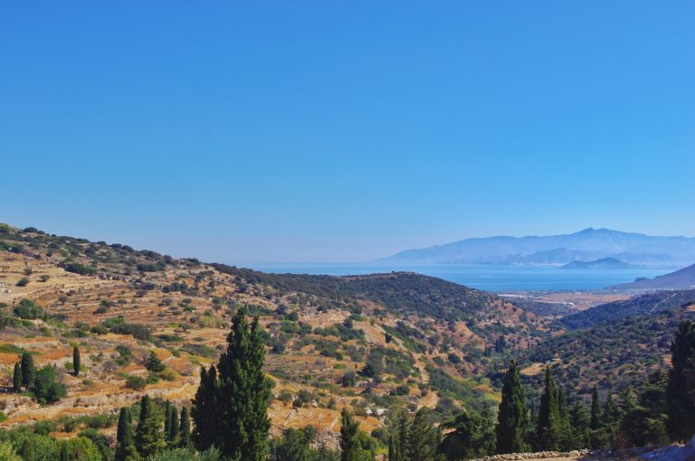 Vue depuis Lefkès