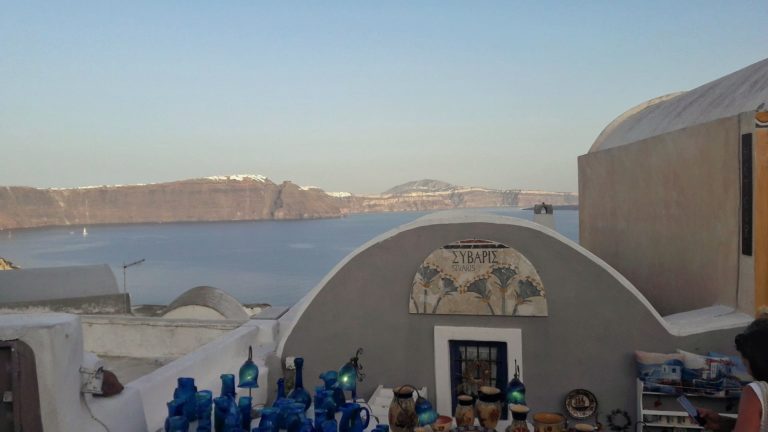 Vue de Oia sur la caldera