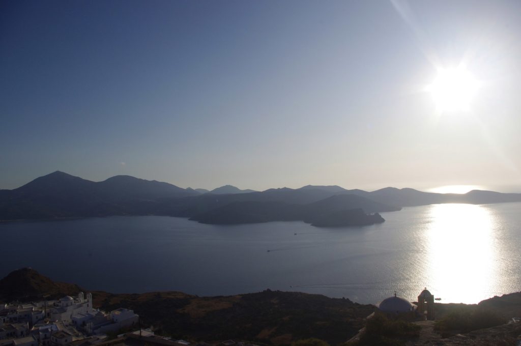 magnifique paysage de milos